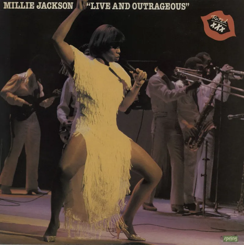 Millie Jackson Live And Outrageous (Rated XXX) UK Vinyl LP Express Delivery