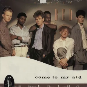Limited Edition Simply Red Come To My Aid + Money's Too Tight (To Mention) + hype UK 7" vinyl