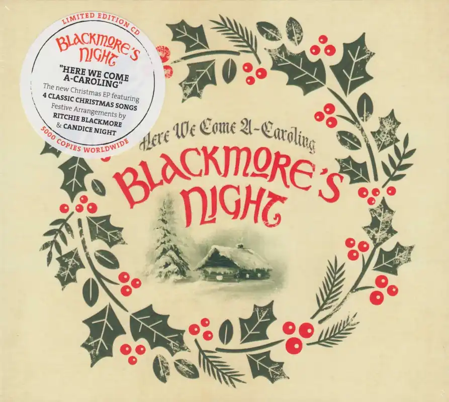 Blackmore's Night Here We Come A-Caroling - Sealed UK CD single Trusted Brand