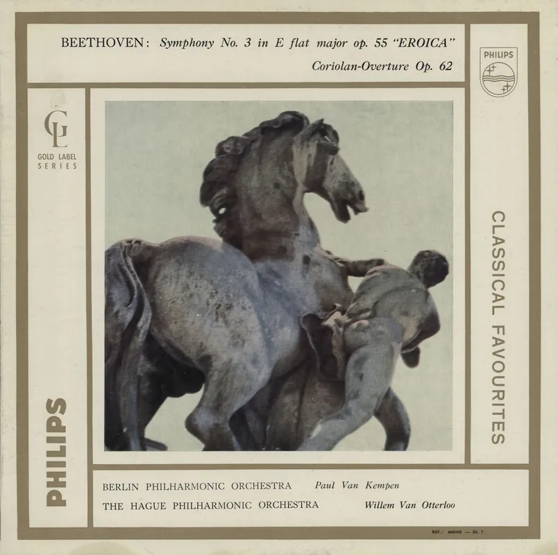 Ludwig Van Beethoven Symphony No. 3 in E flat major op. 55 "Eroica" / Coriolan Overture Op. 62 Australian Vinyl LP Viral
