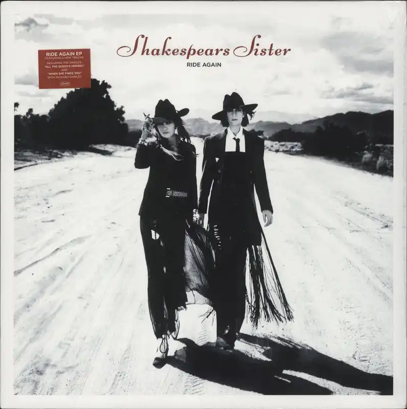 Shakespear's Sister Ride Again EP - White Vinyl UK 12" vinyl Price Cut