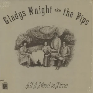 Gladys Knight & The Pips All I Need Is Time - shrink US Vinyl LP Budget