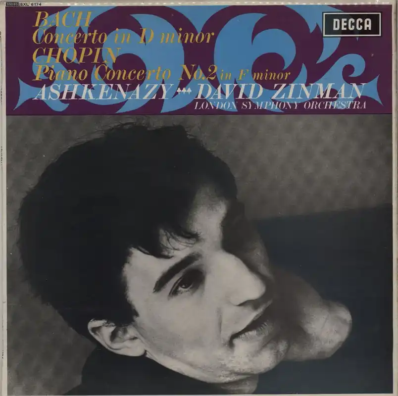 Vladimir Ashkenazy Concerto in D minor / Piano Concerto No. 2 in F minor UK Vinyl LP Seasonal Sale