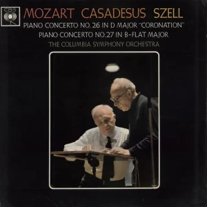 Robert Casadesus Mozart: Piano Concerto No. 26 in D Major "Coronation" / Piano Concerto No. 27 in B-Flat Major UK Vinyl LP Final Sale