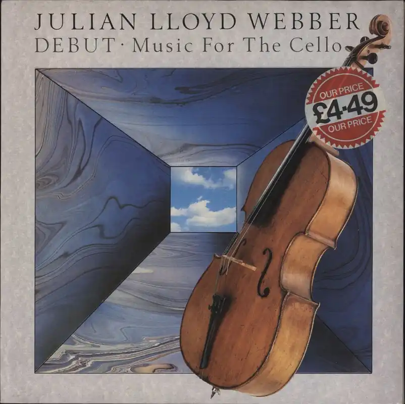 Julian Lloyd Webber Debut: Music For the Cello UK Vinyl LP Crafted