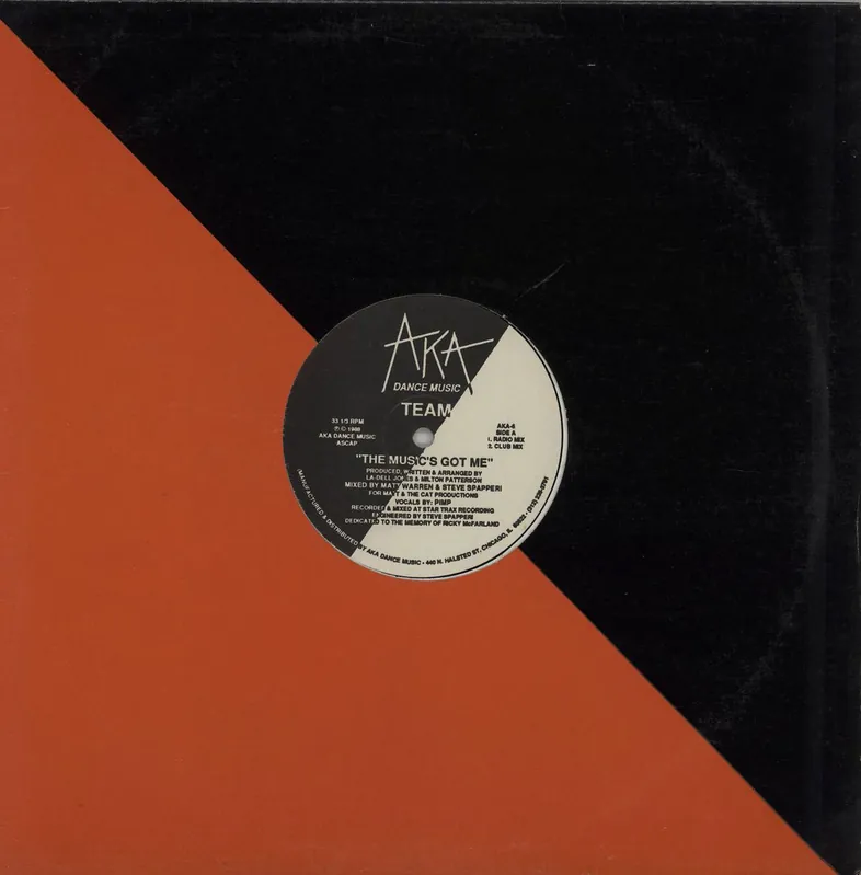 Team The Music's Got Me US 12" vinyl Exclusive