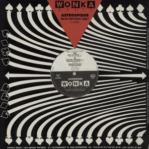 Astrospider Rave Odyssey 2001 Belgian 12" vinyl Hot Picks