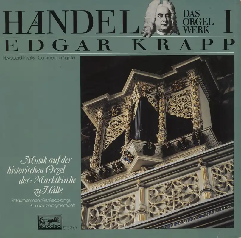 Viral George Frideric Handel Keyboard Works UK Vinyl LP