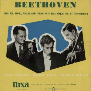 Markdown Ludwig Van Beethoven Beethoven: Trio In B Flat Major, Op. 97 "Archduke" UK Vinyl LP