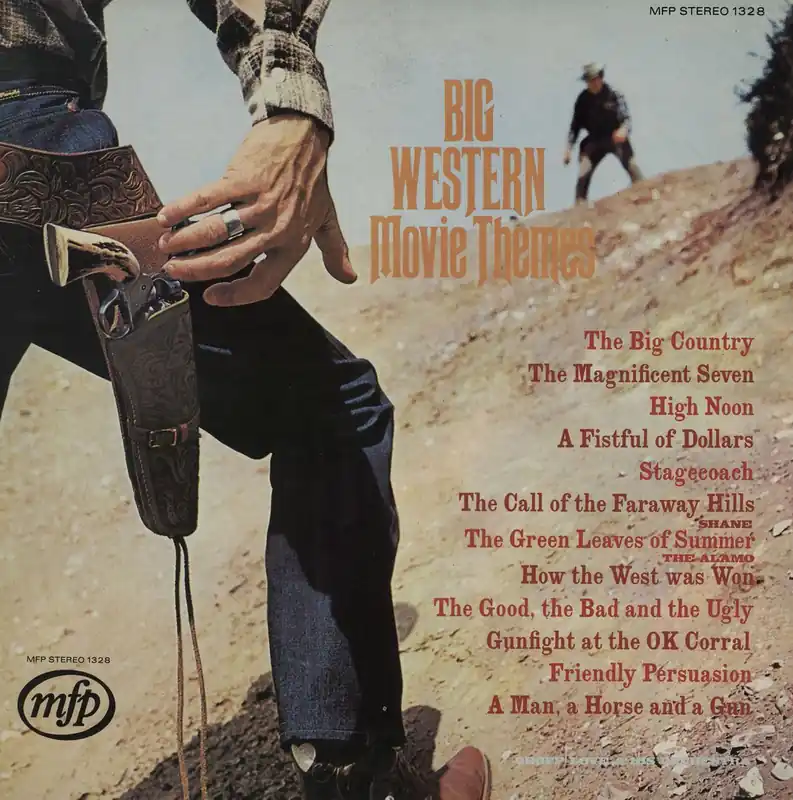 Geoff Love Big Western Movie Themes - 2nd UK Vinyl LP Premium