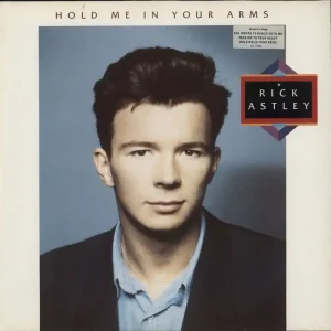 Rick Astley Hold Me In Your Arms - Stickered sleeve German Vinyl LP Big Sale