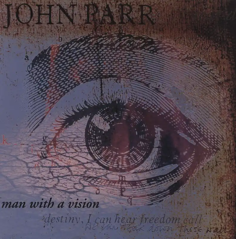 John Parr Man With A Vision UK 12" vinyl Free Delivery