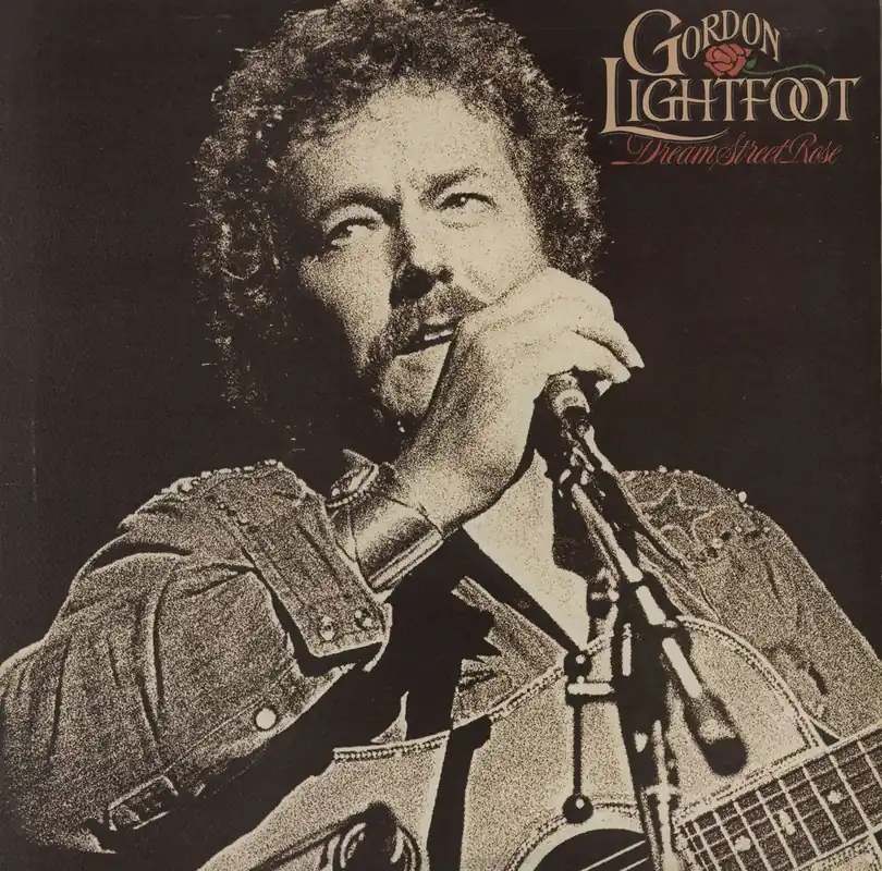 Bargain Gordon Lightfoot Dream Street Rose UK Vinyl LP
