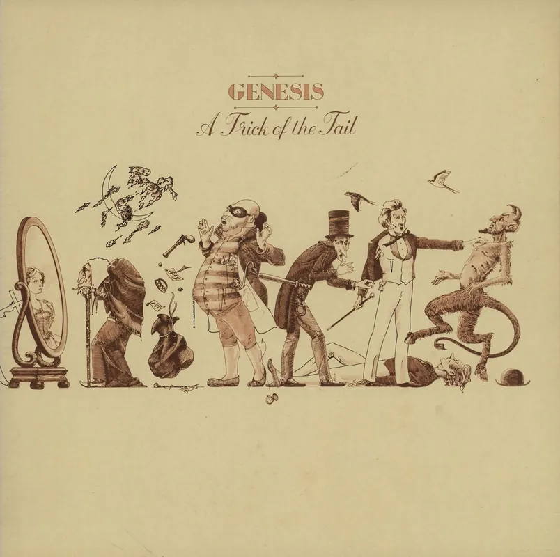 Genesis A Trick Of The Tail - 2nd + Inner UK Vinyl LP Hassle-Free Returns