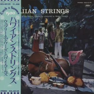Webley Edwards Hawaiian Strings Japanese Vinyl LP In Demand