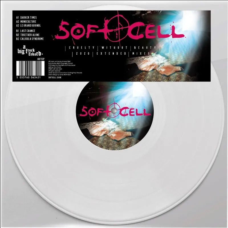 Soft Cell Cruelty Without Beauty (2020 Extended Mixes) - White Vinyl UK 12" vinyl Limited Edition