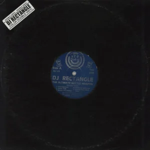 DJ Rectangle The Ultimate Battle Weapon (Volume Three) - Blue & Yellow Marbled Vinyl US 2-LP vinyl set Warranty Included