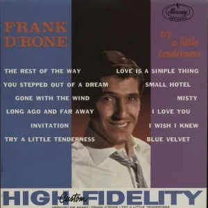 Best Seller Frank D'Rone Try A Little Tenderness US Vinyl LP