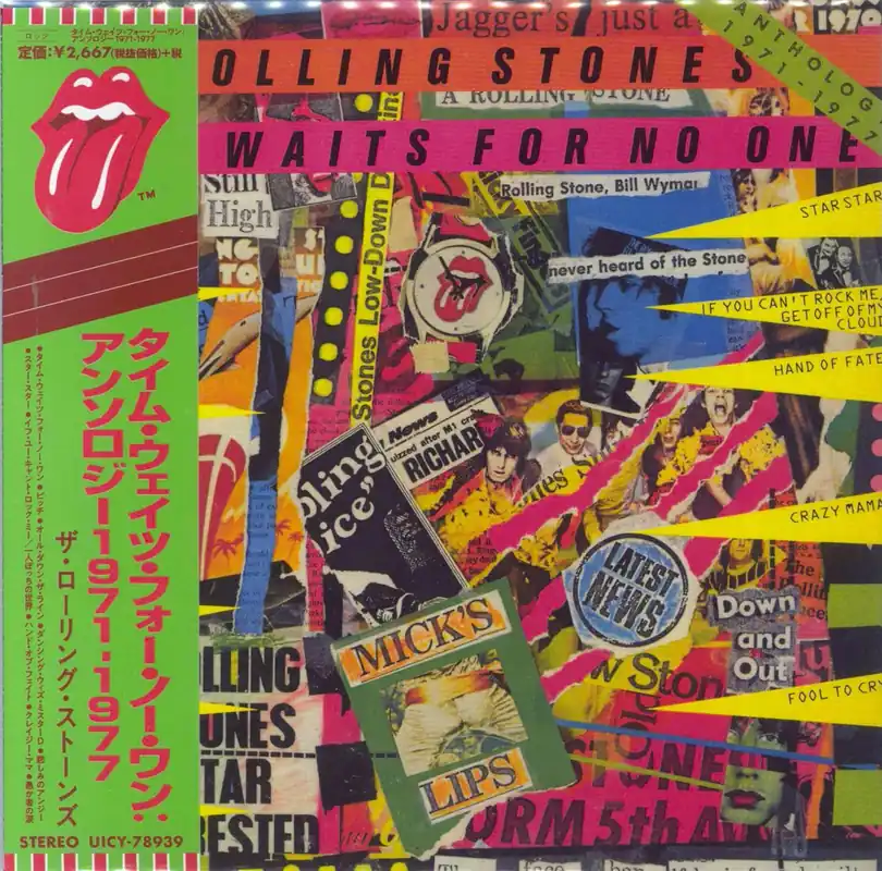 The Rolling Stones Time Waits For No One (Anthology 1971-1977) Japanese SHM CD Last Chance