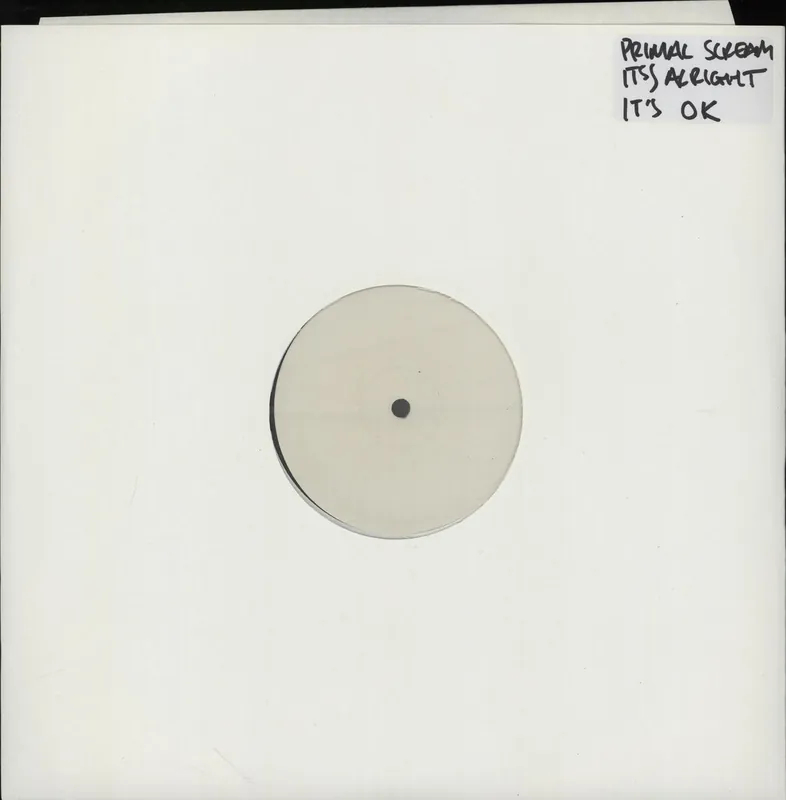 Grab Now Primal Scream It's Alright, It's OK - Test Pressing UK 12" vinyl