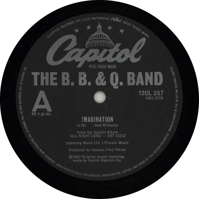 Limited Time The Brooklyn Bronx And Queens Band Imagination UK 12" vinyl