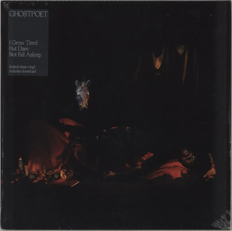 Ghostpoet I Grow Tired But Dare Not Fall Asleep - Clear Vinyl + Sealed UK Vinyl LP Flash Sale