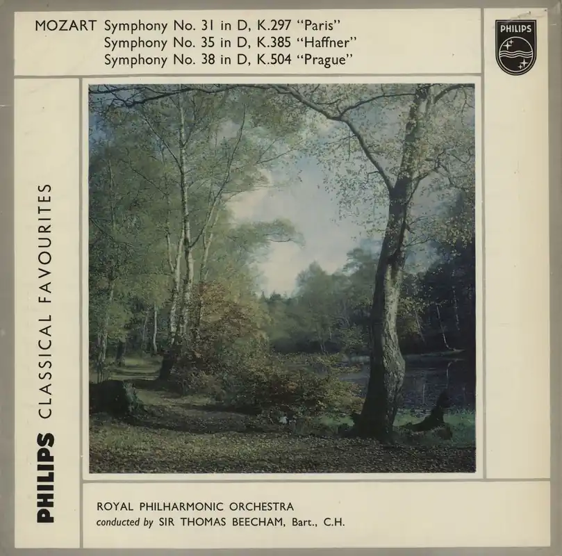 Limited Time Wolfgang Amadeus Mozart Symphonies No. 31 In D, K.297 "Paris", No. 35 In D, K.385 "Haffner", No. 38 In D K.504 "Prague" UK Vinyl LP