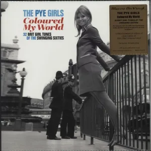 Free Shipping Various-60s & 70s The PYE Girls Coloured My World - RSD 2020 - 180gm Baby Blue Vinyl UK 2-LP vinyl set