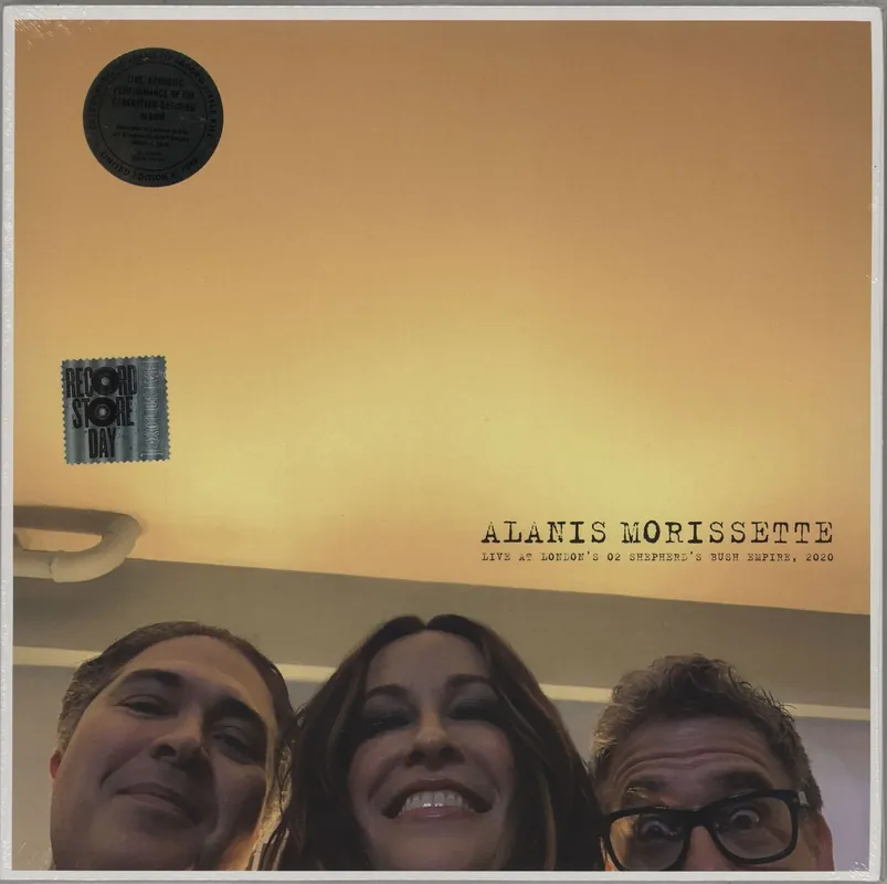 Alanis Morissette Live at London's O2 Shepherd’s Bush Empire - RSD 2020 - Sealed UK 2-LP vinyl set Luxury