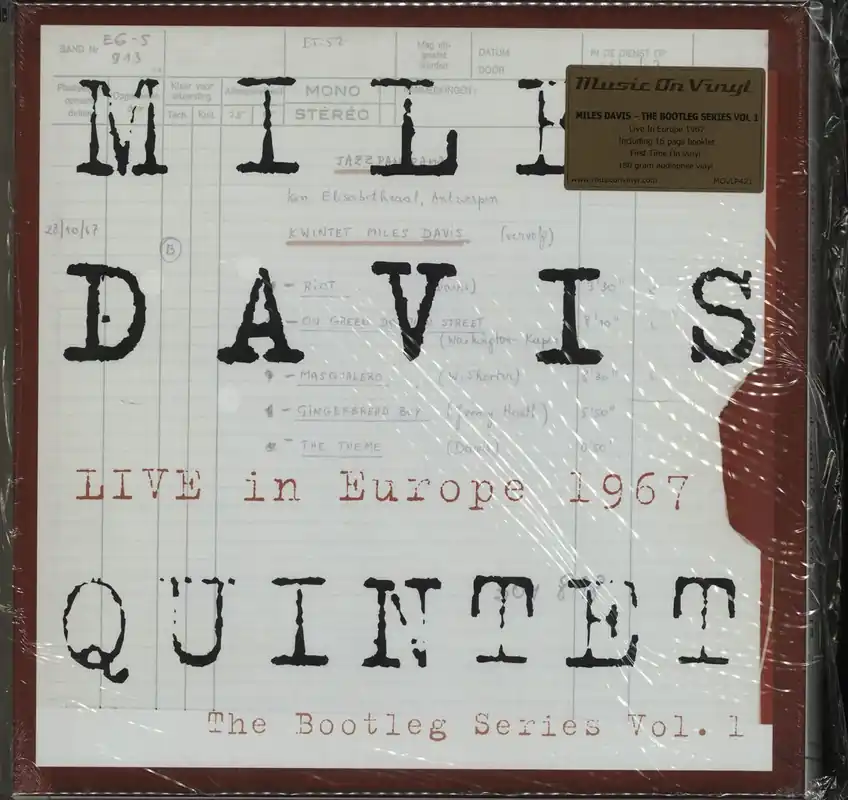 Miles Davis Live In Europe 1967 - The Bootleg Series Vol. 1 - 180 Gram - Sealed UK Vinyl box set Free Returns