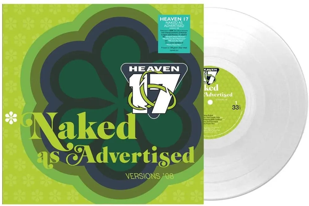 Budget Heaven 17 Naked As Advertised - 140g Clear Vinyl - Sealed UK Vinyl LP