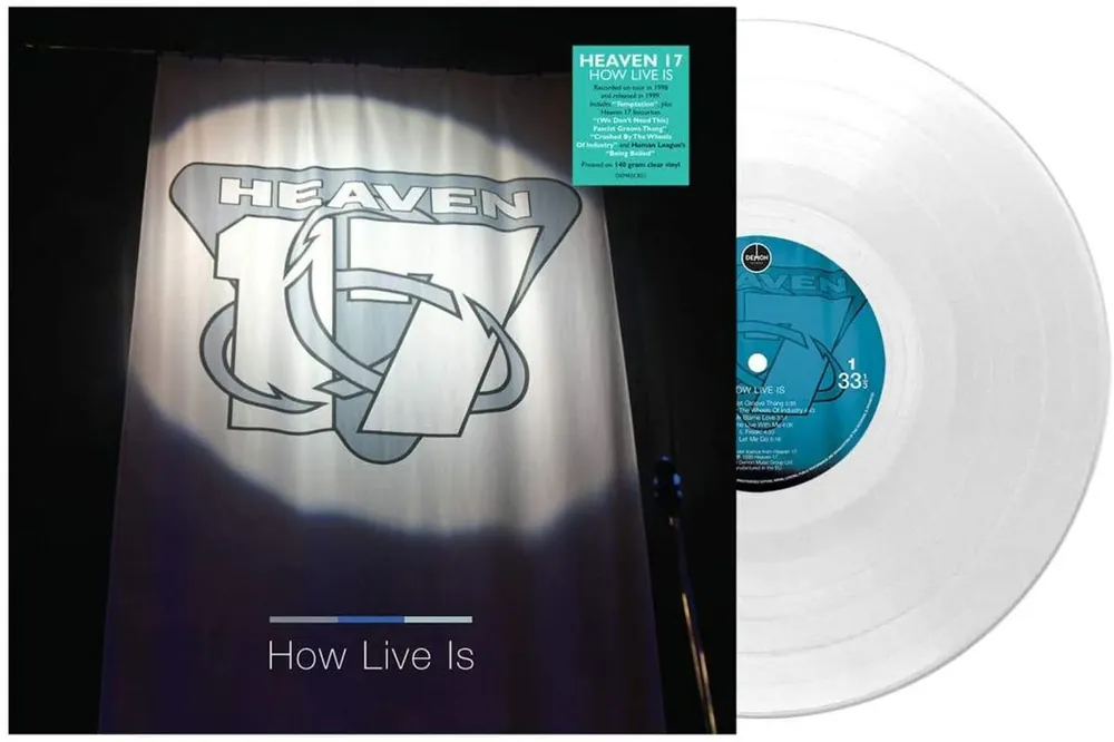 Heaven 17 How Live Is - 140g Clear Vinyl - Sealed UK Vinyl LP Final Sale