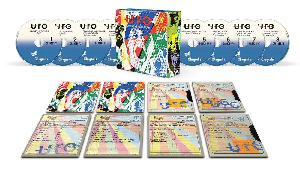 Crafted UFO Strangers In The Night - Deluxe Edition - Sealed UK Cd album box set