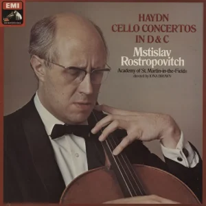 Mstislav Rostropovich Haydn: Cello Concertos in D & C UK Vinyl LP Special Discount