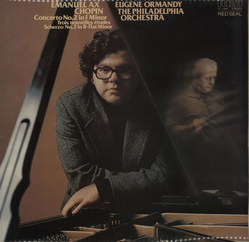 Popular Emanuel Ax Chopin: Concerto No. 2 in F Minor / Trois Nouvelles Etudes / Scherzo No. 2 in B Flat Minor UK Vinyl LP