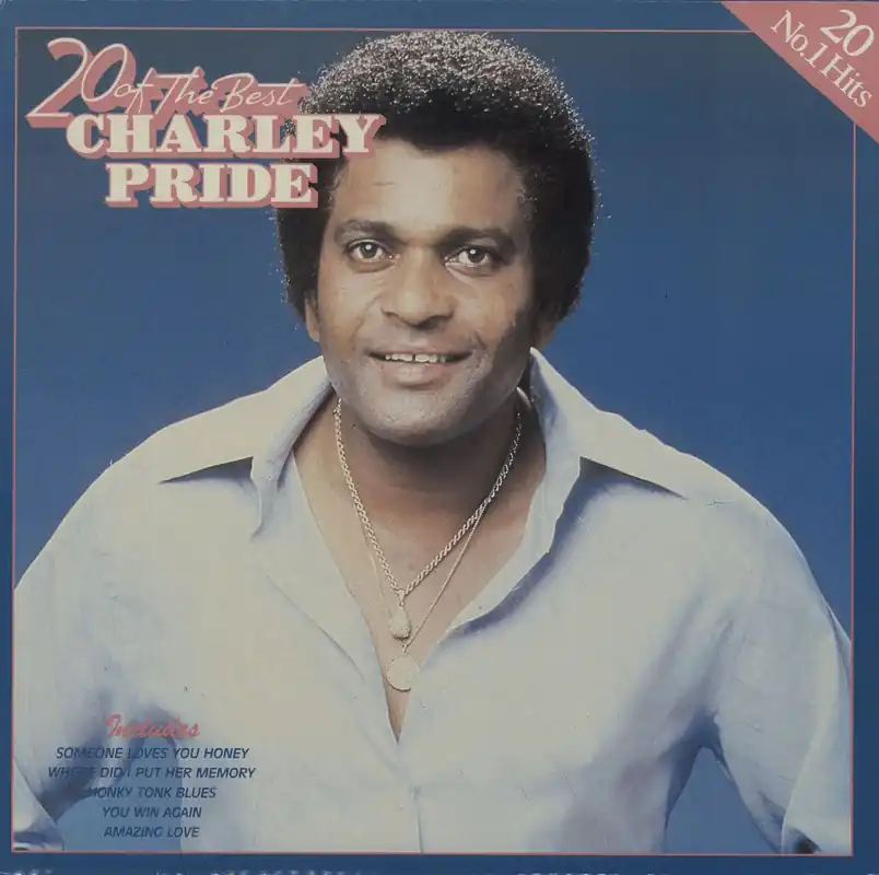 Authentic Charley Pride 20 Of The Best German Vinyl LP
