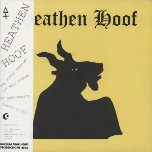 Best Choice Heathen Hoof The Occult Sessions - Die Hard Edition - Yellow Vinyl US 12" vinyl