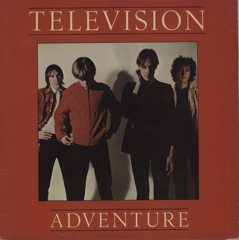 Television Adventure - Red Vinyl - VG UK Vinyl LP Premium