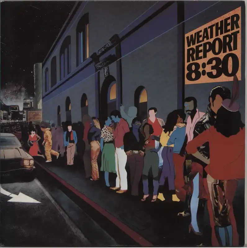 Modern Weather Report 8:30 (Eight-Thirty) - Red label UK 2-LP vinyl set