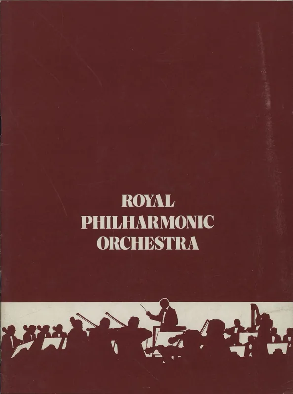 Get Yours Daniel Barenboim Royal Philharmonic Orchestra - Autographed UK Tour programme