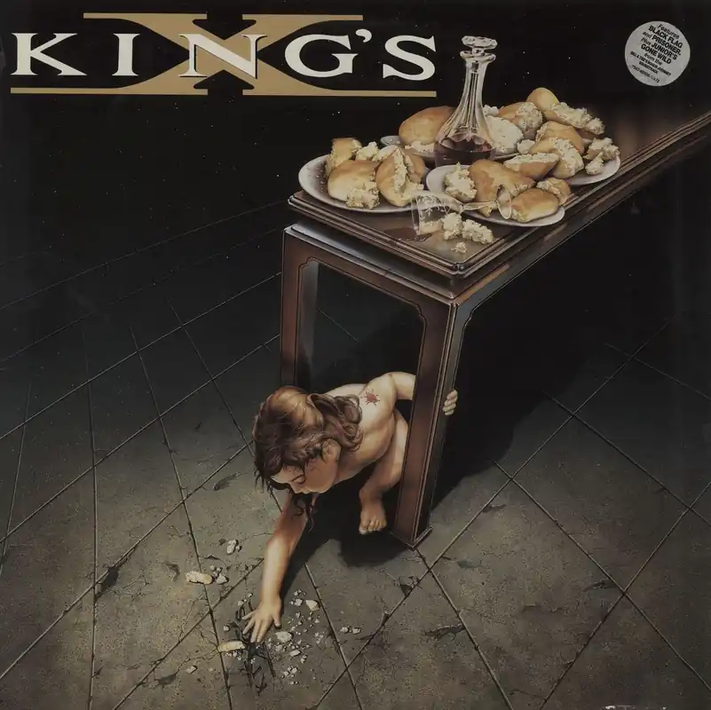 King's X King's X + hype sticker German Vinyl LP Cheap