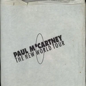 Paul McCartney and Wings The New World Tour + Bag & Ticket UK Tour programme Last Chance