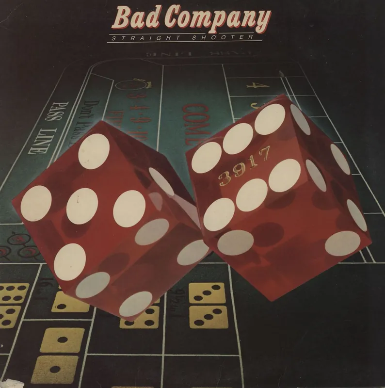 Hot Picks Bad Company Straight Shooter - 1st - VG UK Vinyl LP
