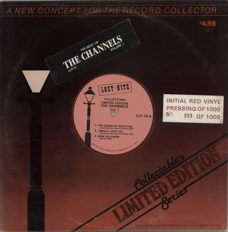 Professional Grade The Channels The Best Of The Channels Volume 1 US 10" vinyl