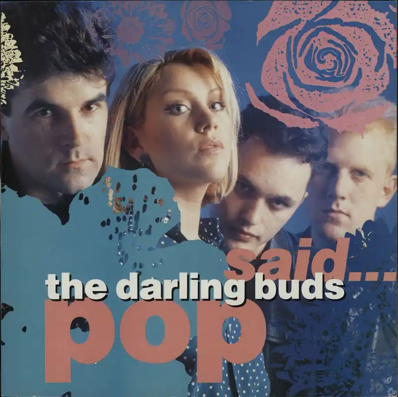 The Darling Buds Pop Said... - Gold promo stamped UK Vinyl LP Direct From Manufacturer