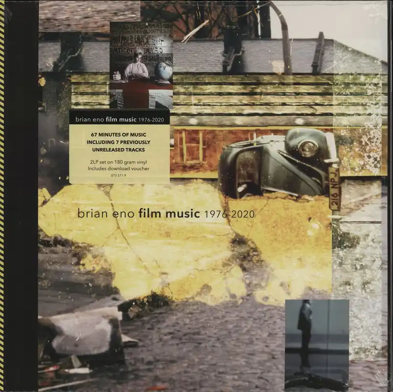 Seasonal Sale Brian Eno Film Music 1976-2020 - 180gm - Sealed German 2-LP vinyl set