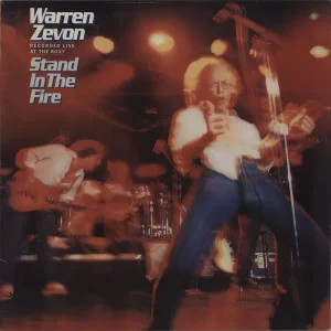 Professional Grade Warren Zevon Stand In The Fire US Vinyl LP