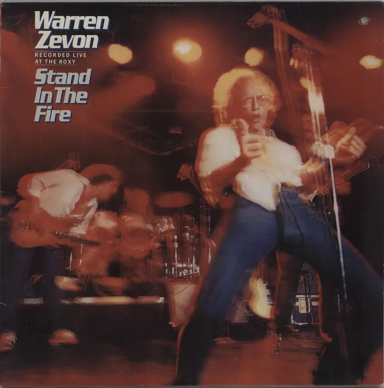 Professional Grade Warren Zevon Stand In The Fire US Vinyl LP