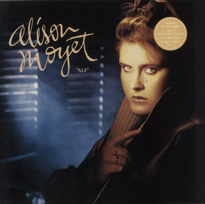 Free Returns Alison Moyet Alf - Hype Stickered (3-Song) UK Vinyl LP
