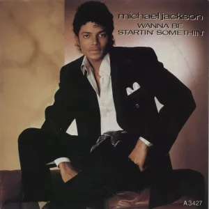 Certified Michael Jackson Wanna Be Startin' Somethin' - Injection + Sleeve UK 7" vinyl